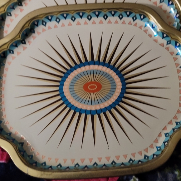 Rare! Set of 6 "236 Tulips" Baret Ware - Picture 3 of 7